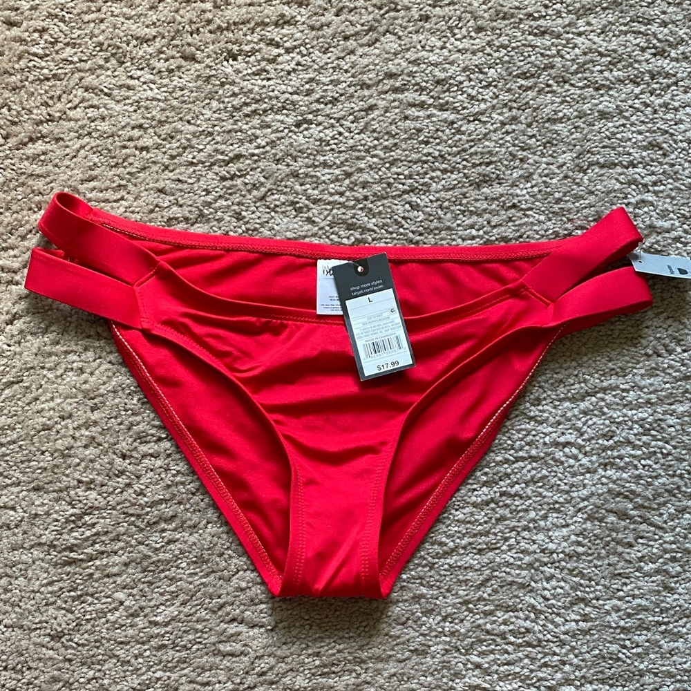 BRAND NEW Women's Red Bikini Bottom
